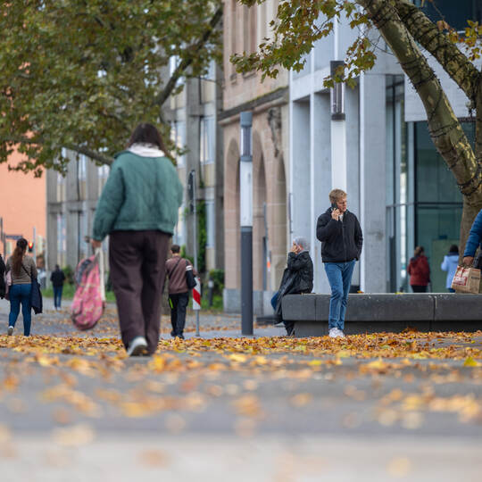 Fußgängerzone Innenstadt Stadtbild