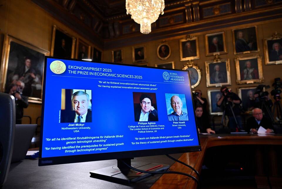 Wirtschaftsnobelpreis für Forschung zu nachhaltigem Wachstum Wirtschaftsnobelpreis für Forschung zu nachhaltigem Wachstum