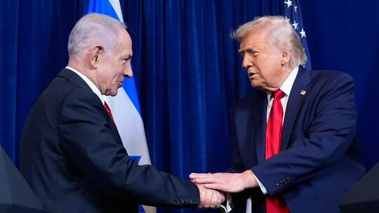 US-Präsident Trump empfängt Israels Ministerpräsident Netanjahu US-Präsident Trump empfängt Israels Ministerpräsident Netanjahu