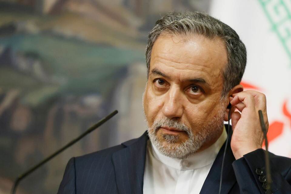 Irans Außenminister Araghtschi Irans Außenminister Araghtschi