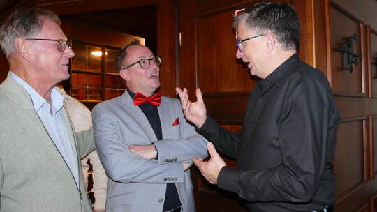 Wollen den Pforzheimern Laune machen: Günter Ihlenfeld, Christian Gaier und Oliver Reitz (von links). Silke Fux