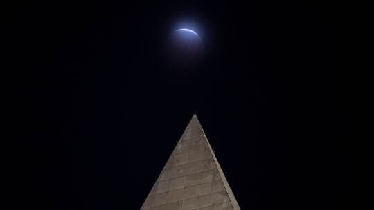 Partielle Mondfinsternis - USA Partielle Mondfinsternis - USA