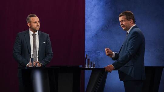 MDR-Wahlarena mit den Spitzenkandidaten zur Landtagswahl MDR-Wahlarena mit den Spitzenkandidaten zur Landtagswahl