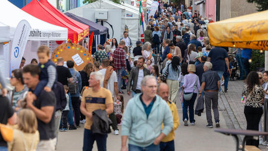 Das Straßenfest in Mühlacker gilt als Publikumsmagnet. 50 Straßenfest Mühlacker