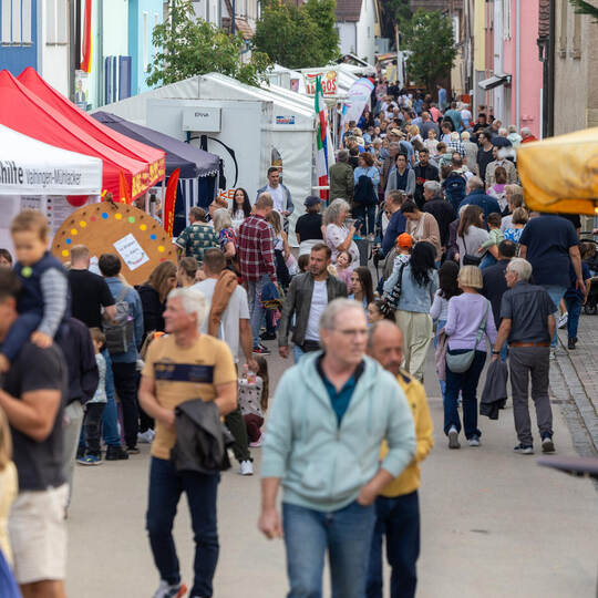 Das Straßenfest in Mühlacker gilt als Publikumsmagnet. 50 Straßenfest Mühlacker